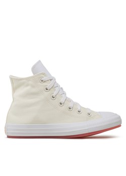 Trampki Converse Chuck Taylor All Star Hi A05021C Écru ze sklepu eobuwie.pl w kategorii Trampki męskie - zdjęcie 181304203
