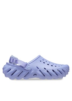 Klapki Crocs Echo Clog 207937 Fioletowy ze sklepu eobuwie.pl w kategorii Klapki damskie - zdjęcie 181304273
