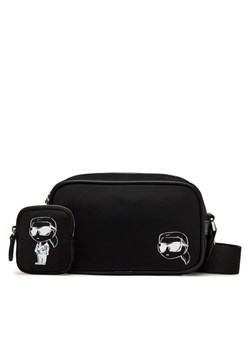 Torebka KARL LAGERFELD A2W30182 Czarny ze sklepu eobuwie.pl w kategorii Listonoszki - zdjęcie 181304354