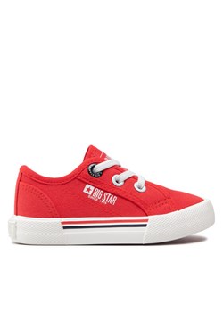 Tenisówki Big Star Shoes JJ374167 Czerwony ze sklepu eobuwie.pl w kategorii Trampki dziecięce - zdjęcie 181304360
