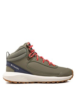 Trekkingi Columbia Trailstorm Peak Mid BL5578 Zielony ze sklepu eobuwie.pl w kategorii Buty trekkingowe damskie - zdjęcie 181304414