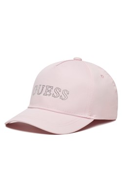 Czapka z daszkiem Guess J5RZ40 WO08O Różowy ze sklepu eobuwie.pl w kategorii Czapki dziecięce - zdjęcie 181304434