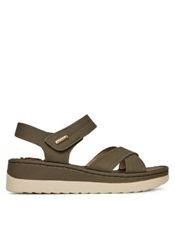 Sandały Go Soft LA319111-L5 Khaki ze sklepu eobuwie.pl w kategorii Sandały damskie - zdjęcie 181304454