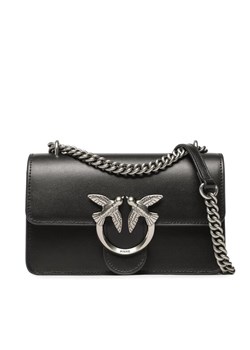 Torebka Pinko Love One Mini Dc . PE 23 PLTT 100074 A0F1 Czarny ze sklepu eobuwie.pl w kategorii Kopertówki - zdjęcie 181304563