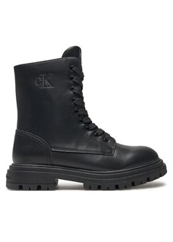 Trapery Calvin Klein Jeans V3X5-81096-1355 S Czarny ze sklepu eobuwie.pl w kategorii Buty zimowe dziecięce - zdjęcie 181304564