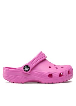 Klapki Crocs Classic Clog K 206991 Różowy ze sklepu eobuwie.pl w kategorii Klapki dziecięce - zdjęcie 181304662