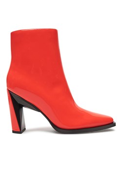 Botki United Nude Poly Bootie Hi 108635703 Czerwony ze sklepu eobuwie.pl w kategorii Botki - zdjęcie 181305030