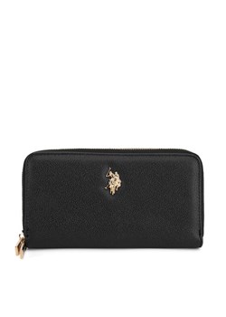 Portfel U.S. Polo Assn. BIUXT8382WVP Czarny ze sklepu eobuwie.pl w kategorii Portfele damskie - zdjęcie 181305324