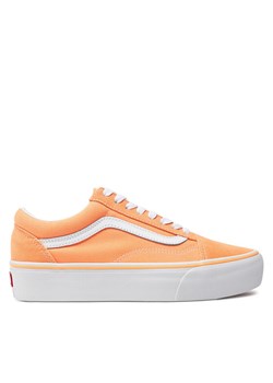 Tenisówki Vans Old Skool Platfor VN0A5KX9AAS1 Pomarańczowy ze sklepu eobuwie.pl w kategorii Trampki damskie - zdjęcie 181305454