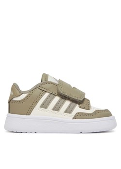 Sneakersy adidas Rapid Court JS3545 Zielony ze sklepu eobuwie.pl w kategorii Buty sportowe dziecięce - zdjęcie 181305553