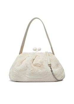 Torebka Weekend Max Mara 2425516075650 Écru ze sklepu eobuwie.pl w kategorii Kopertówki - zdjęcie 181305762