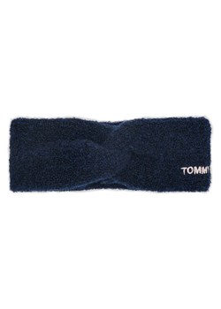 Opaska materiałowa Tommy Hilfiger AW0AW14041 Granatowy ze sklepu eobuwie.pl w kategorii Opaski damskie - zdjęcie 181305892