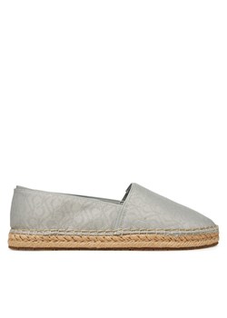 Espadryle Calvin Klein Flat Espadrille - Jacq HW0HW02467 Szary ze sklepu eobuwie.pl w kategorii Espadryle damskie - zdjęcie 181305954