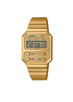 Zegarek Casio Vintage A100WEG-9AEF Złoty ze sklepu eobuwie.pl w kategorii Zegarki - zdjęcie 181306021
