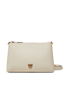 Torebka PINKO Flat Horizontal Mini PE 25 PCPL 104277 A0F1 Biały ze sklepu eobuwie.pl w kategorii Listonoszki - zdjęcie 181306024