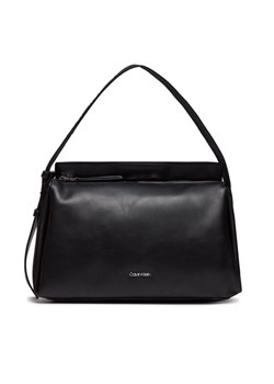 Torebka Calvin Klein Gracie K60K611661 Czarny ze sklepu eobuwie.pl w kategorii Listonoszki - zdjęcie 181306222