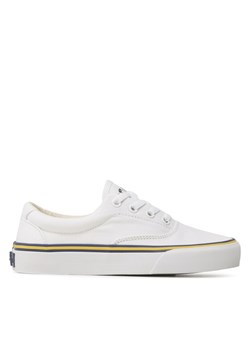 Tenisówki Polo Ralph Lauren Keatn 804888513001 Biały ze sklepu eobuwie.pl w kategorii Trampki dziecięce - zdjęcie 181306453