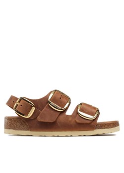 Sandały Birkenstock Milano 1024067 Brązowy ze sklepu eobuwie.pl w kategorii Sandały damskie - zdjęcie 181306541
