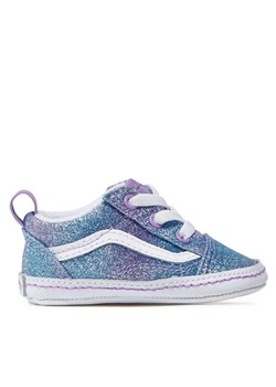 Tenisówki Vans Old Skool Crib VN0A3U8KABN1 Fioletowy ze sklepu eobuwie.pl w kategorii Buciki niemowlęce - zdjęcie 181306562