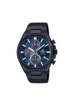 Zegarek Casio Edifice Solar Powered Chronograph EFS-S630DC-2AVUEF Czarny ze sklepu eobuwie.pl w kategorii Zegarki - zdjęcie 181306630