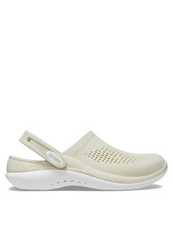 Klapki Crocs Literide 360 Clog 206708 Beżowy ze sklepu eobuwie.pl w kategorii Klapki damskie - zdjęcie 181306642