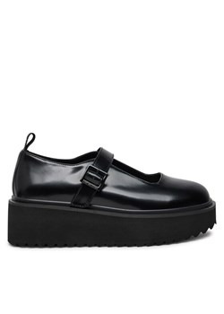 Loafersy LOVE MOSCHINO JA10456I0LJD0000 Czarny ze sklepu eobuwie.pl w kategorii Lordsy damskie - zdjęcie 181306702