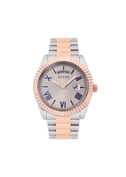 Zegarek Guess Connoisseur  GW0265G13 Srebrny ze sklepu eobuwie.pl w kategorii Zegarki - zdjęcie 181306780