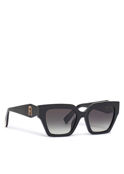 Okulary przeciwsłoneczne Furla WD00122 BX3774 O6000 Czarny ze sklepu eobuwie.pl w kategorii Okulary przeciwsłoneczne damskie - zdjęcie 181306913