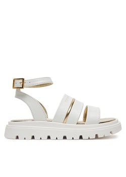 Sandały Tommy Hilfiger Sandal T4A2-33798-0371 M Biały ze sklepu eobuwie.pl w kategorii Sandały dziecięce - zdjęcie 181306943