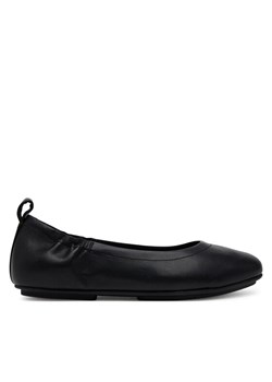 Baleriny FitFlop Q74 001 Czarny ze sklepu eobuwie.pl w kategorii Balerinki - zdjęcie 181307214
