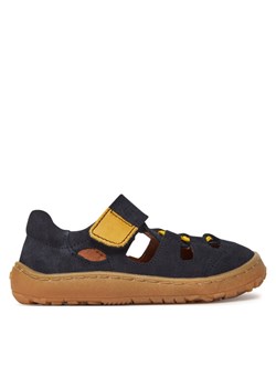 Sandały Froddo Barefoot Elastic Sandal G3150262 M Granatowy ze sklepu eobuwie.pl w kategorii Sandały dziecięce - zdjęcie 181307284