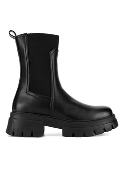 Botki DeeZee HY13030-7 Czarny ze sklepu eobuwie.pl w kategorii Botki - zdjęcie 181307423
