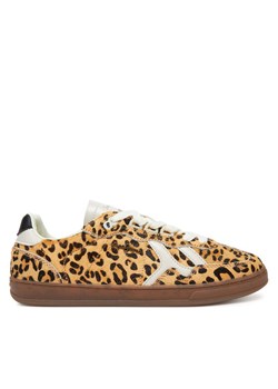 Sneakersy Pepe Jeans Ball Top W PLS00035 Beżowy ze sklepu eobuwie.pl w kategorii Trampki damskie - zdjęcie 181307614