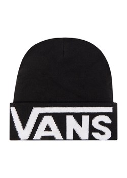 Czapka Vans Drop V Tall VN0A5FI3BLK1 Czarny ze sklepu eobuwie.pl w kategorii Czapki zimowe damskie - zdjęcie 181307643