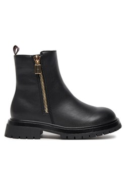 Botki Tommy Hilfiger Chelsea Boot T3A5-33566-1351 M Czarny ze sklepu eobuwie.pl w kategorii Buty zimowe dziecięce - zdjęcie 181307784