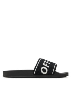 Klapki Off-White OMIC001S22MAT0031001 Czarny ze sklepu eobuwie.pl w kategorii Klapki męskie - zdjęcie 181307791
