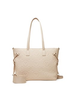 Torebka Valentino Samba Re VBS8ZG01 Écru ze sklepu eobuwie.pl w kategorii Torby Shopper bag - zdjęcie 181307802