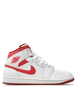 Sneakersy Nike Air Jordan 1 Mid Se FJ3458 160 Biały ze sklepu eobuwie.pl w kategorii Buty sportowe męskie - zdjęcie 181308190