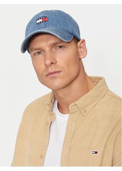 Czapka z daszkiem Tommy Jeans AM0AM12936 Niebieski ze sklepu eobuwie.pl w kategorii Czapki z daszkiem męskie - zdjęcie 181308214