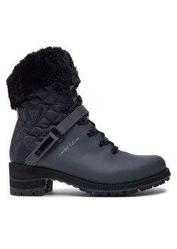 Botki Rossignol 1907 Megeve Rubber Le RNMW370 Czarny ze sklepu eobuwie.pl w kategorii Botki - zdjęcie 181308374