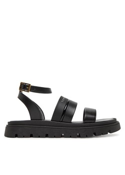 Sandały Tommy Hilfiger Sandal T4A2-33798-0371 S Czarny ze sklepu eobuwie.pl w kategorii Sandały dziecięce - zdjęcie 181308403