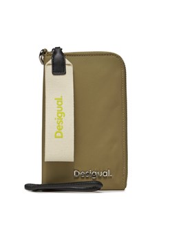 Torebka na telefon Desigual 24SAYY03 Khaki - id: 0000303992941 - marki Desigual - 181308442 Torebka na telefon Desigual 24SAYY03 Khaki ze sklepu eobuwie.pl w kategorii Etui - zdjęcie 181308442