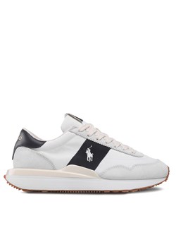 Sneakersy Polo Ralph Lauren Train 89 809878008002 Szary ze sklepu eobuwie.pl w kategorii Buty sportowe męskie - zdjęcie 181308464