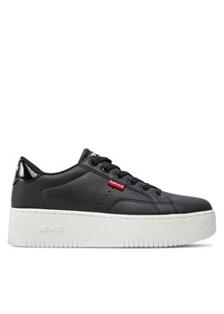 Sneakersy Levi's® VUNB0011S-0003 Czarny ze sklepu eobuwie.pl w kategorii Buty sportowe dziecięce - zdjęcie 181308852