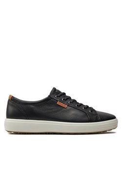 Sneakersy ECCO Soft 7 43000401001 Czarny ze sklepu eobuwie.pl w kategorii Trampki męskie - zdjęcie 181308854