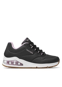 Sneakersy Skechers Uno 2 2nd Best 155542/BLK Czarny ze sklepu eobuwie.pl w kategorii Buty sportowe damskie - zdjęcie 181308874