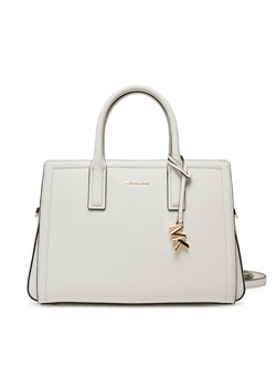Torebka MICHAEL Michael Kors Laila 30R5G9IS6L Biały ze sklepu eobuwie.pl w kategorii Kuferki - zdjęcie 181309172