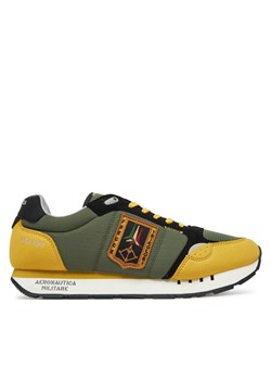 Sneakersy Aeronautica Militare 251SC292CT3331 Zielony ze sklepu eobuwie.pl w kategorii Buty sportowe męskie - zdjęcie 181309233