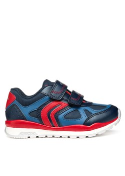 Sneakersy Geox J Pavel J4515D 054FU C0735 S Granatowy ze sklepu eobuwie.pl w kategorii Buty sportowe dziecięce - zdjęcie 181309304