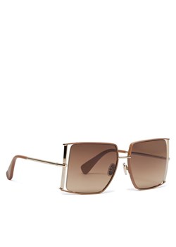 Okulary przeciwsłoneczne Max Mara MM0120 47F Brązowy - id: 0000305295323 - marki Max Mara - 181309652 Okulary przeciwsłoneczne Max Mara MM0120 47F Brązowy ze sklepu eobuwie.pl w kategorii Okulary przeciwsłoneczne damskie - zdjęcie 181309652